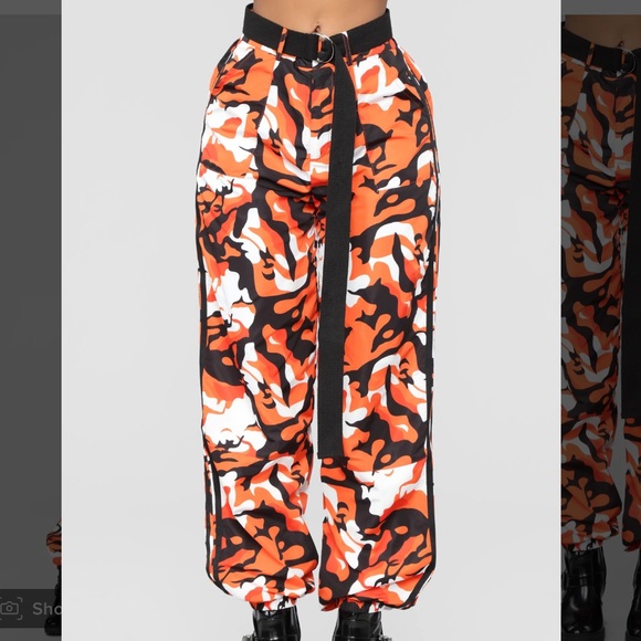 FN Orange Camo Cargos - Picture 2 of 6